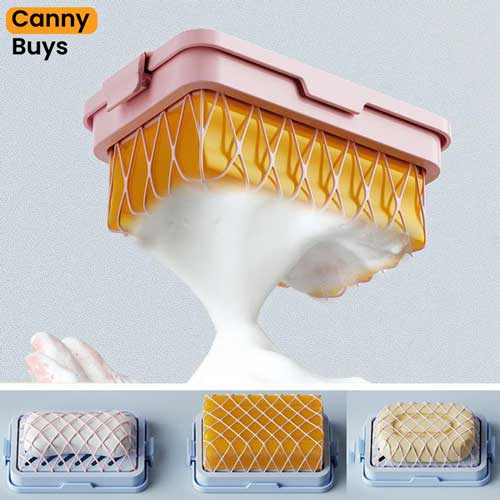 Plastic Mesh Soap Holder Case