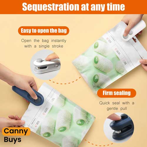 Rechargeable Mini Food Plastic Bag Sealer